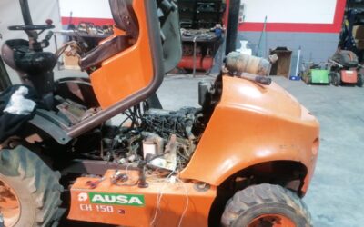 Sustitución de Cableado en Carretilla Elevadora