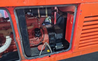 Reparación completa a este generador Himoinsa de 100 Kvas
